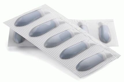 les suppositoires médicinaux sont très efficaces dans le traitement de la prostatite