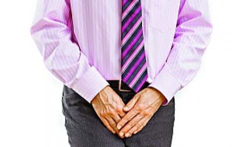 La prostatite s'accompagne de douleurs dans la région de l'aine