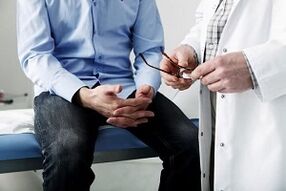 consultation médicale pour les symptômes de la prostatite